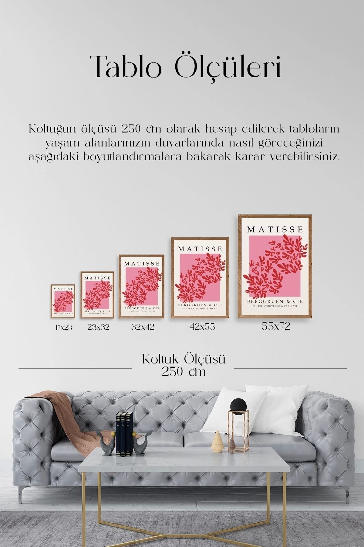 Çiçek Ahşap Çerçeveli Tablo 17 x 23