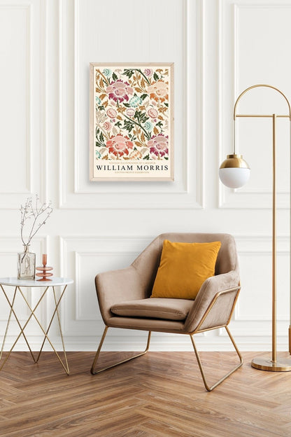 William Morris Ahşap Çerçeveli Tablo 17 x 23