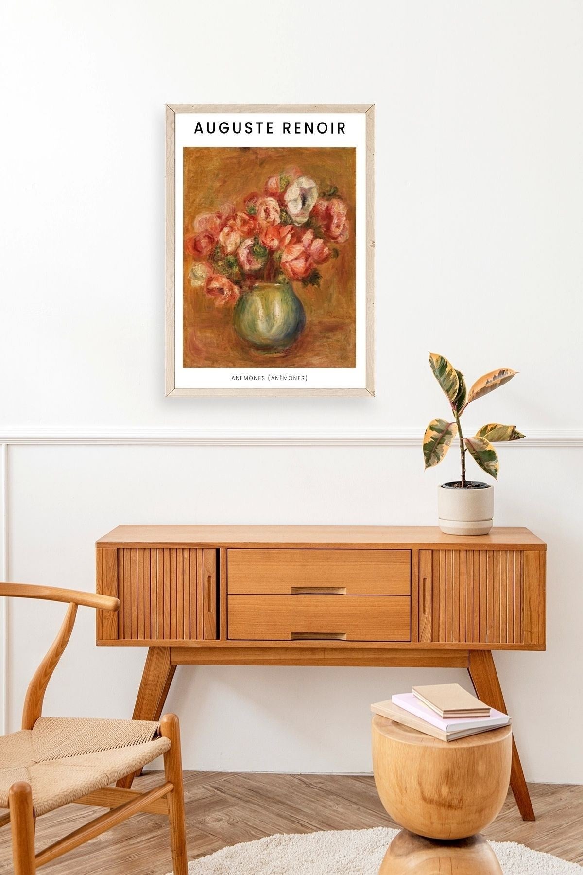 Renoir Ahşap Çerçeveli Tablo 50 x 70