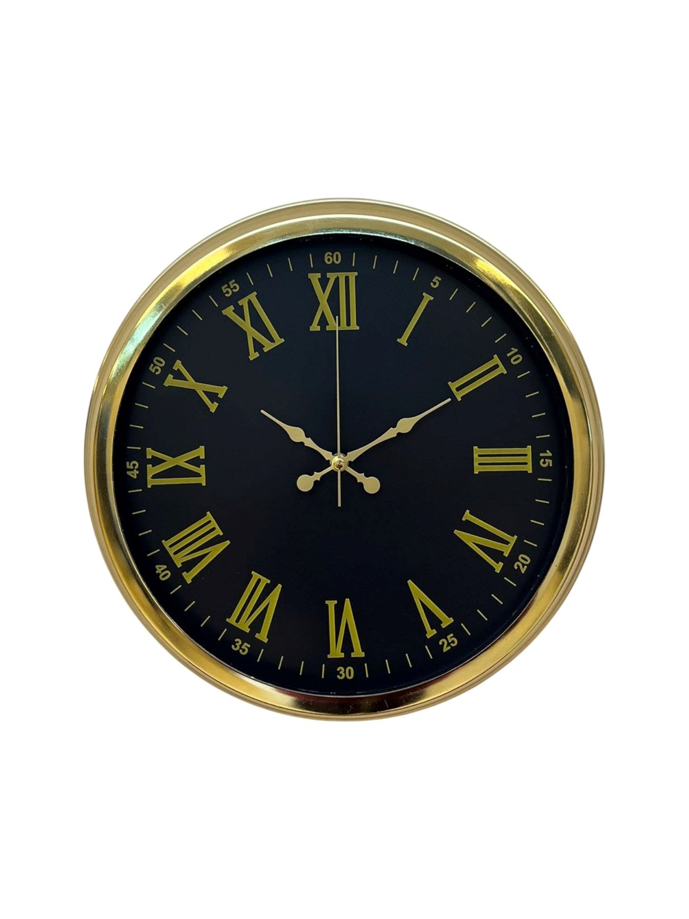 Zentime 40 Cm Gold Lüks Duvar Saati