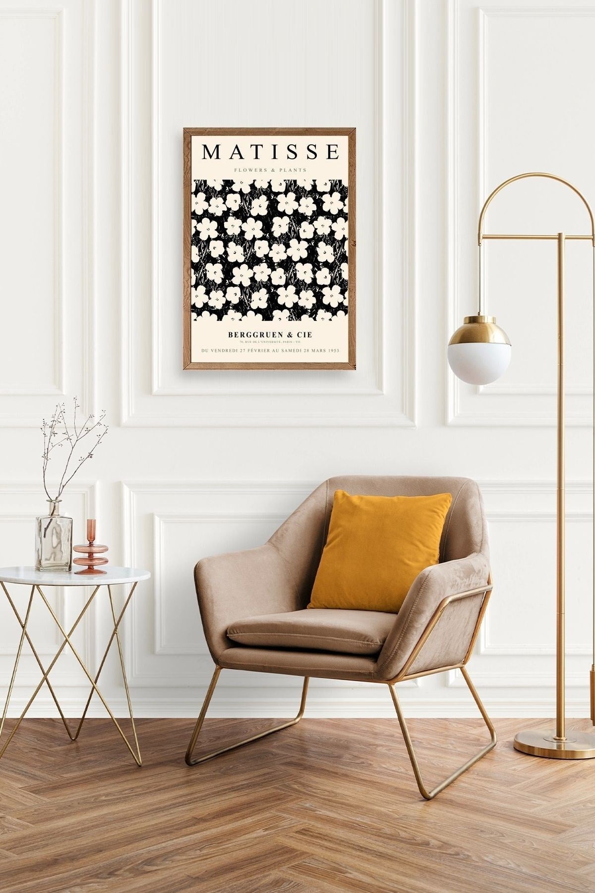 Matisse Ahşap Çerçeveli Tablo 30 x 42