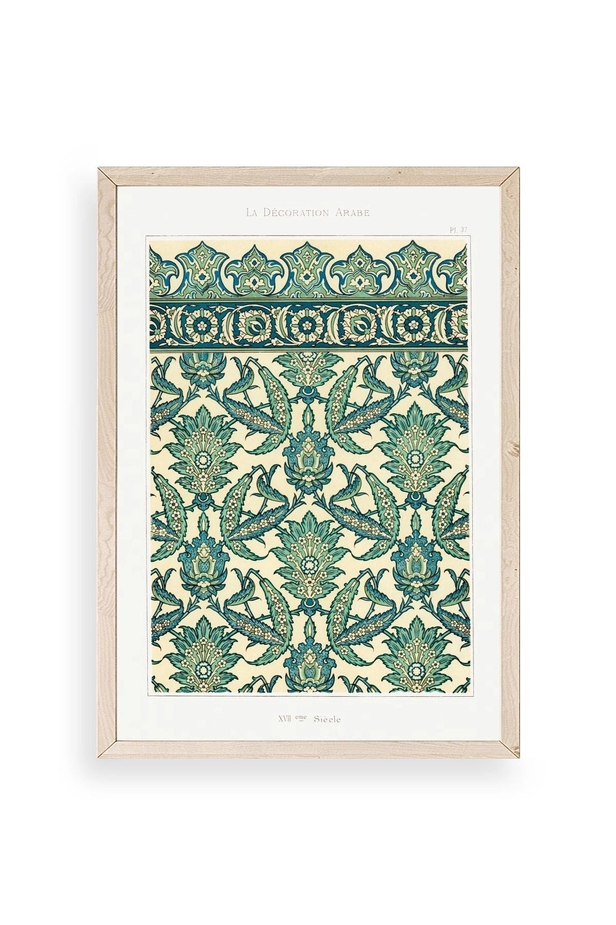 Sieele Ahşap Çerçeveli Tablo 23 x 30