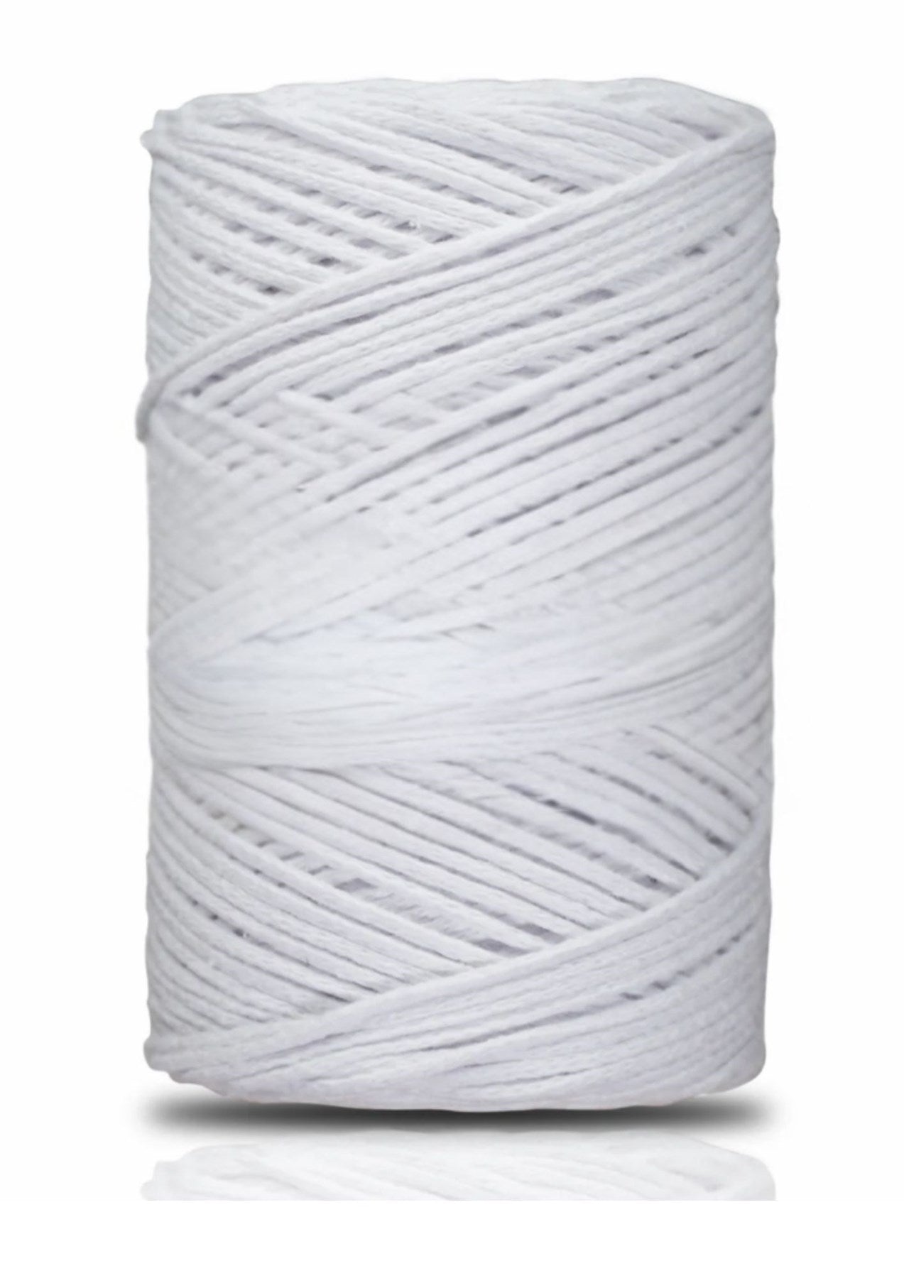 Pamuk Makrome 2 mm Beyaz