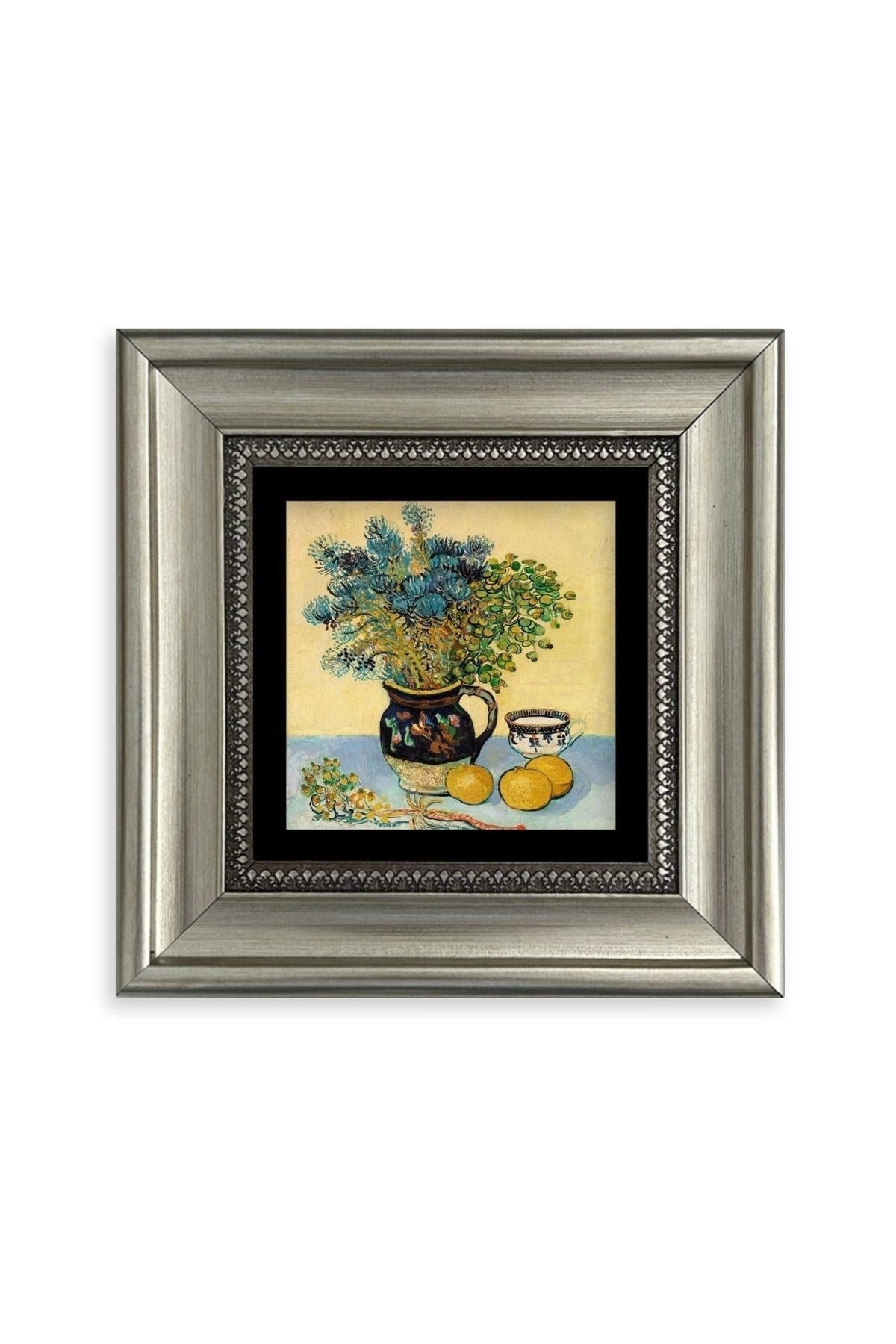 Van Gogh Çerçeveli Taş Tablo 20 cm