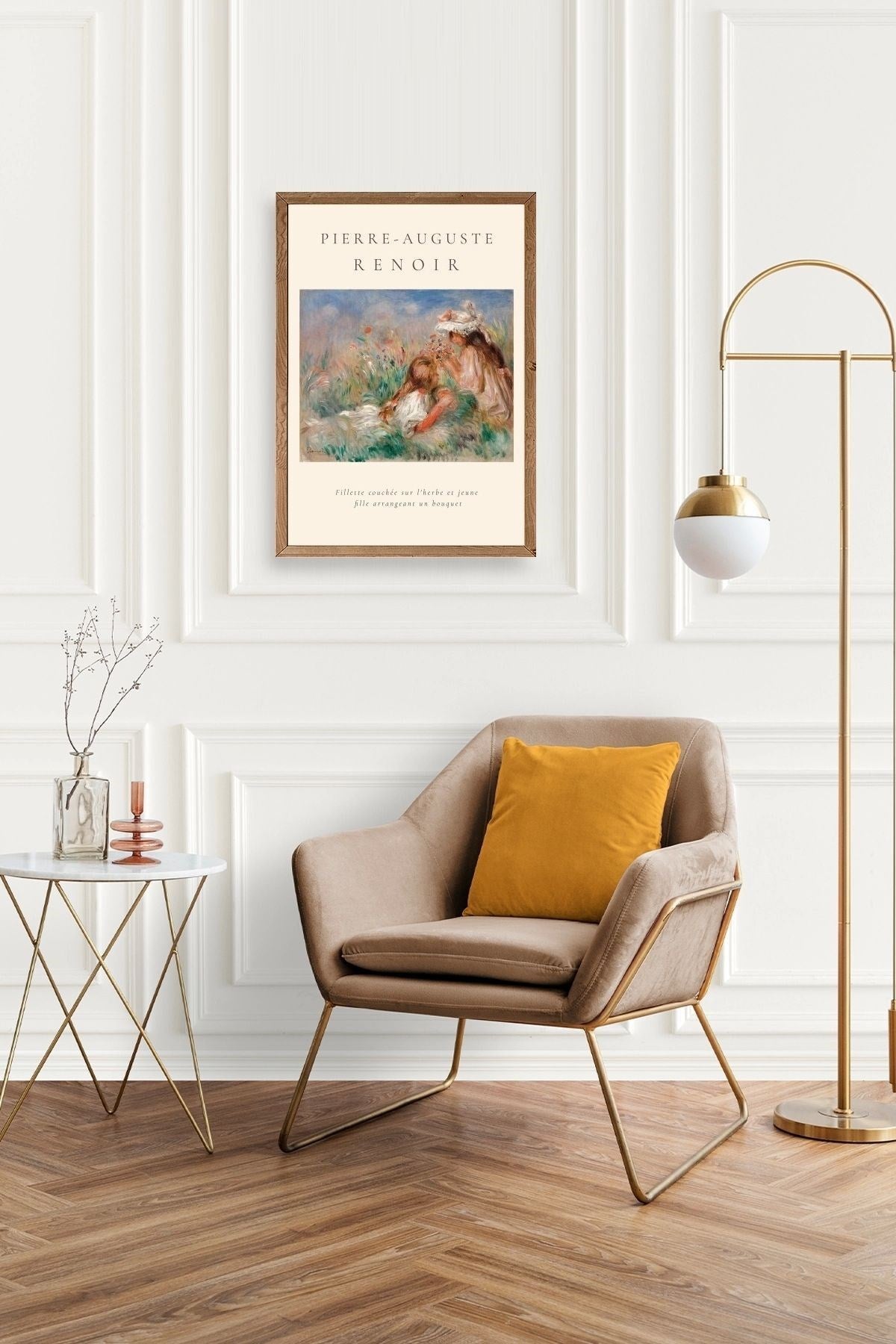 Pierre-Aguste Renoir Ahşap Çerçeveli Tablo 50 x 70