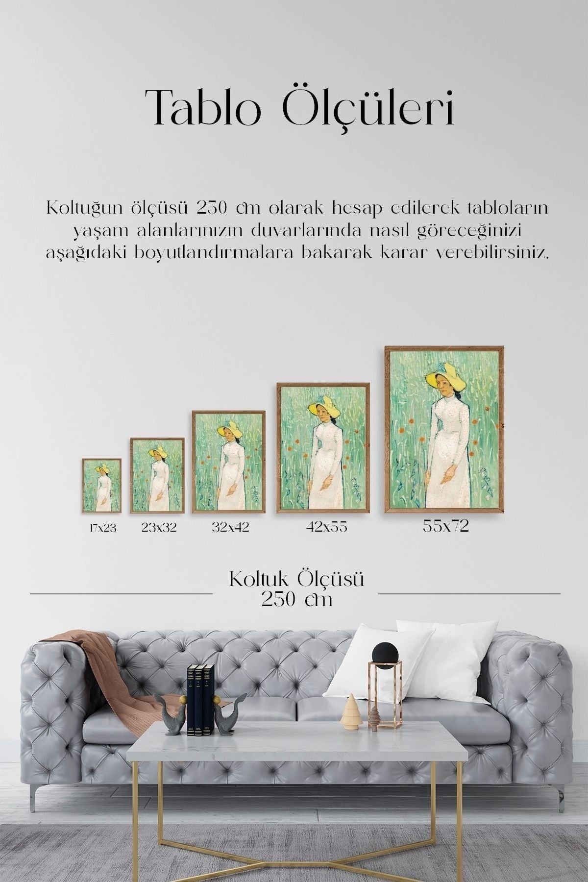 Van Gogh Ahşap Çerçeveli Tablo 30 x 42