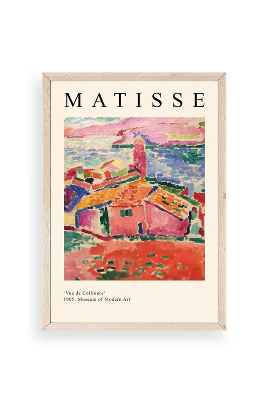Henri Matisse Ahşap Çerçeveli Tablo 50 x 70