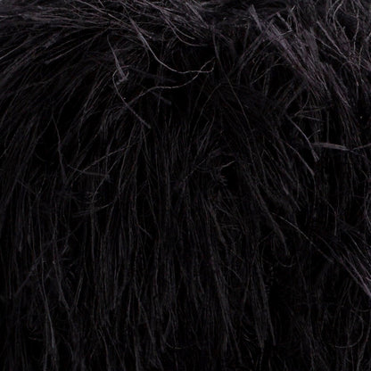 Loren Luna Tavşan Tüyü Siyah El Örgü İpi - R004 - 34002
