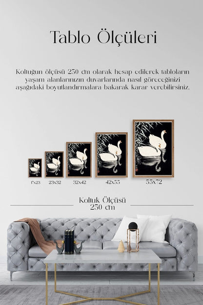 Sepia Herbes Ahşap Çerçeveli Tablo 17 x 23