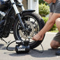 BUFFER® 300 PSI Güçlü Taşınabilir Hava Kompresörü–Araba, Motosiklet, Bisiklet ve Top Şişirme İçin Çakmaklıklı Lastik Şişirme Pompası