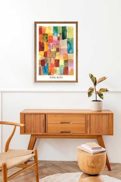 Paul Klee Ahşap Çerçeveli Tablo 23 x 30