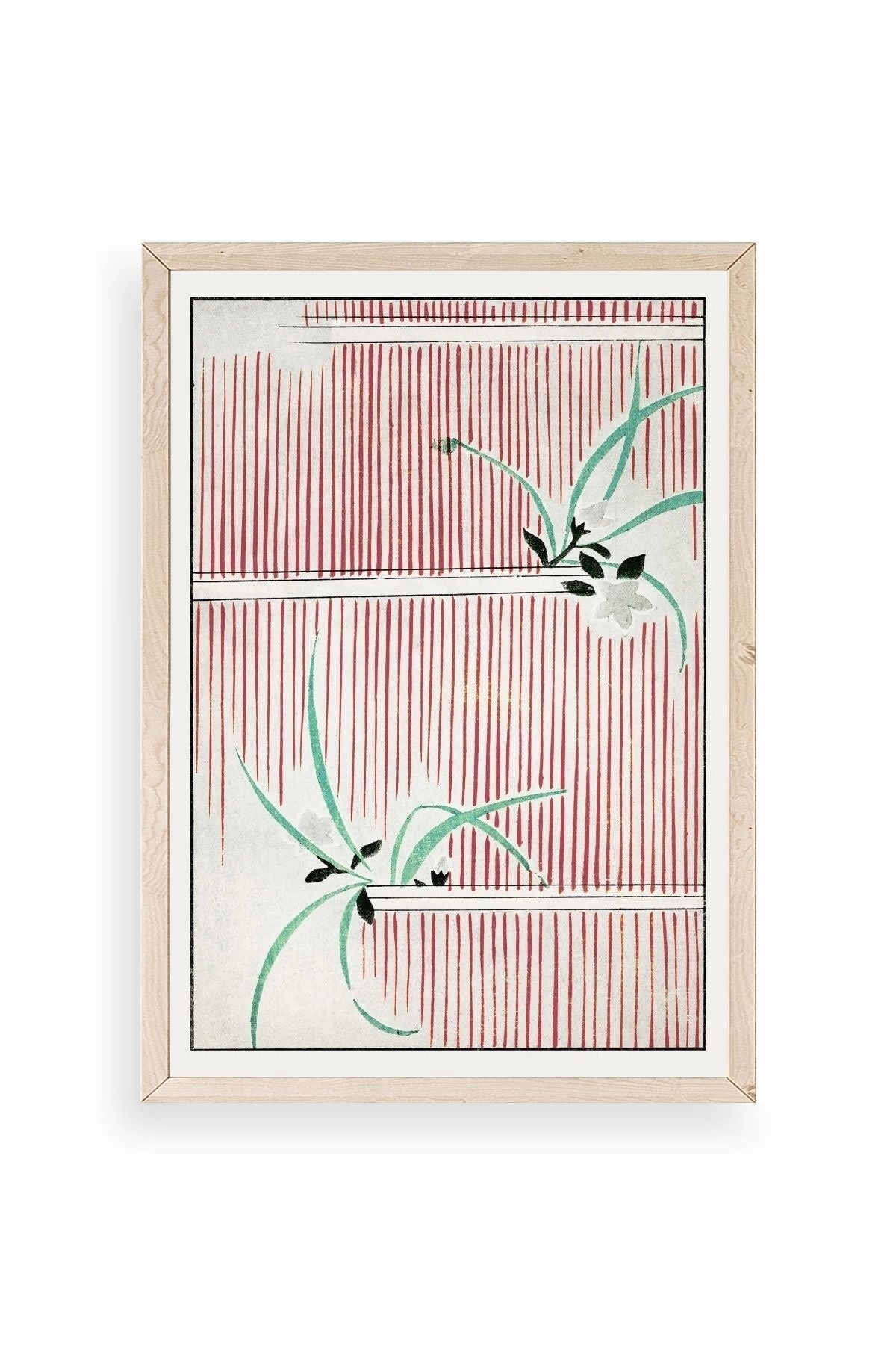 Henri Matisse Monet Ahşap Çerçeveli Tablo 17 x 23