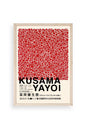 Yayoi Kusama Ahşap Çerçeveli Tablo 30 x 42