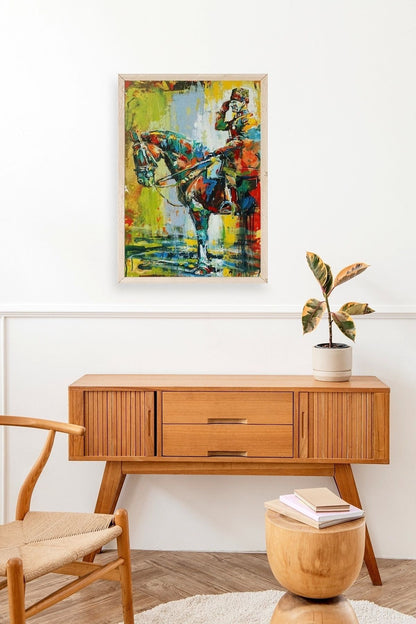 Atatürk Ahşap Çerçeveli Tablo 23 x 30