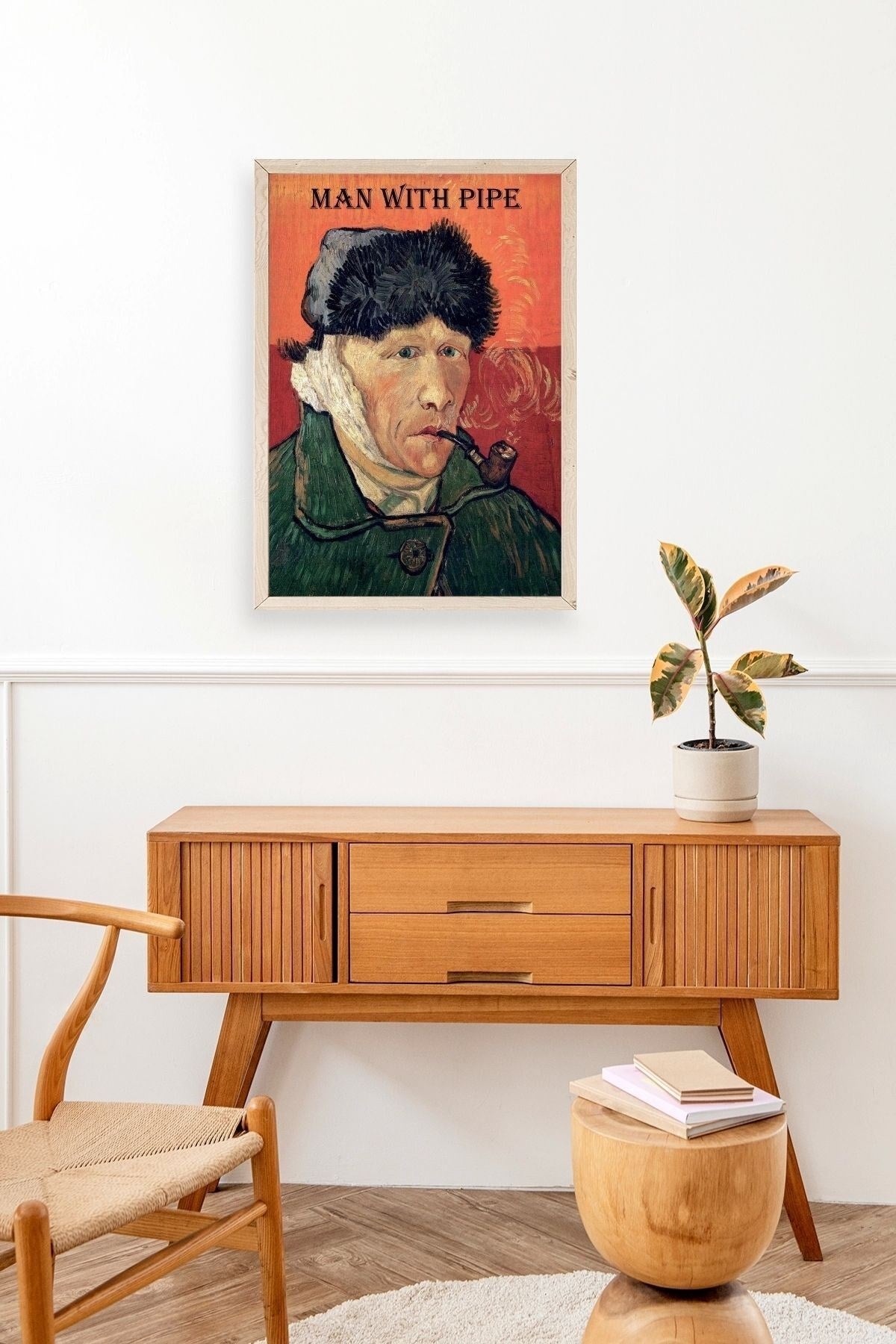 Van Gogh Ahşap Çerçeveli Tablo 30 x 42