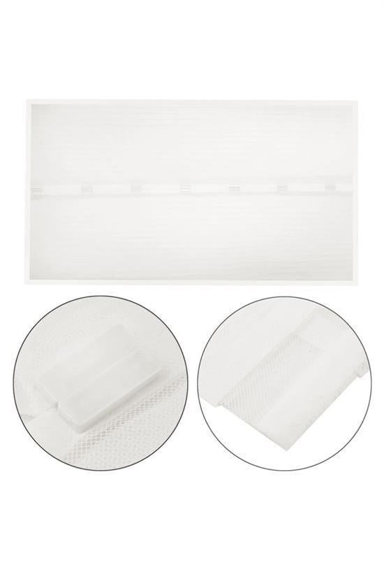 BUFFER® Pratik Manyetik Mıknatıslı Beyaz Kapı Pencere Sinekliği Tülü 90 x 210 cm