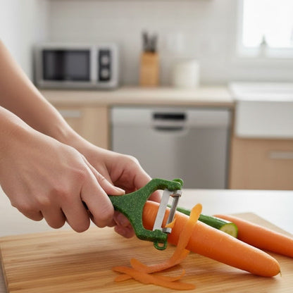 Solingen Çelik Küçük Boy Meyve Sebze Soyacak – Keskin Paslanmaz Soyucu Aparat