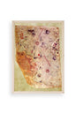 Harita Ahşap Çerçeveli Tablo 50 x 70