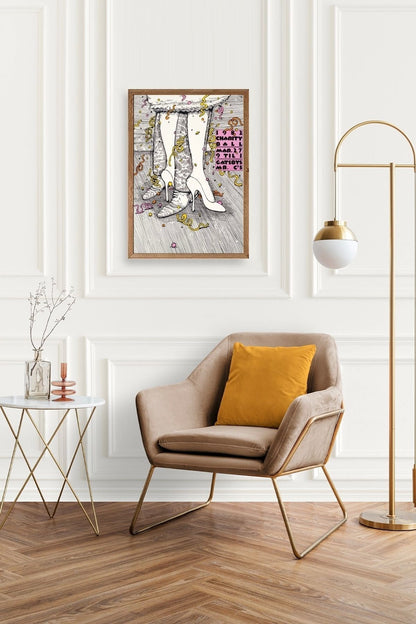 Gastby's Ahşap Çerçeveli Tablo 50 x 70