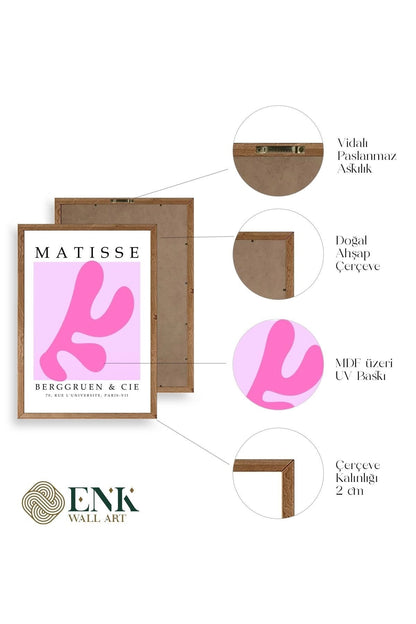 Fransız Ahşap Çerçeveli Tablo 23 x 30