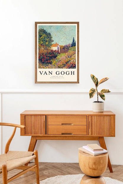 Van Gogh Ahşap Çerçeveli Tablo 50 x 70