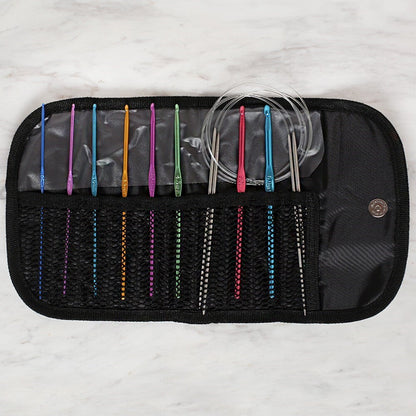 Loren Çantalı Tığ ve Örgü Aksesuarları Seti