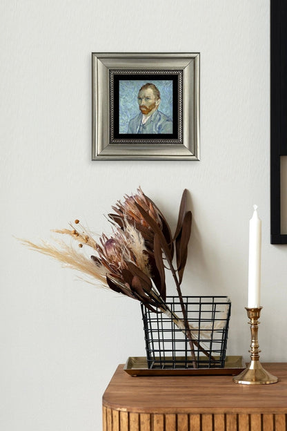 Van Gogh Çerçeveli Taş Tablo 20 cm