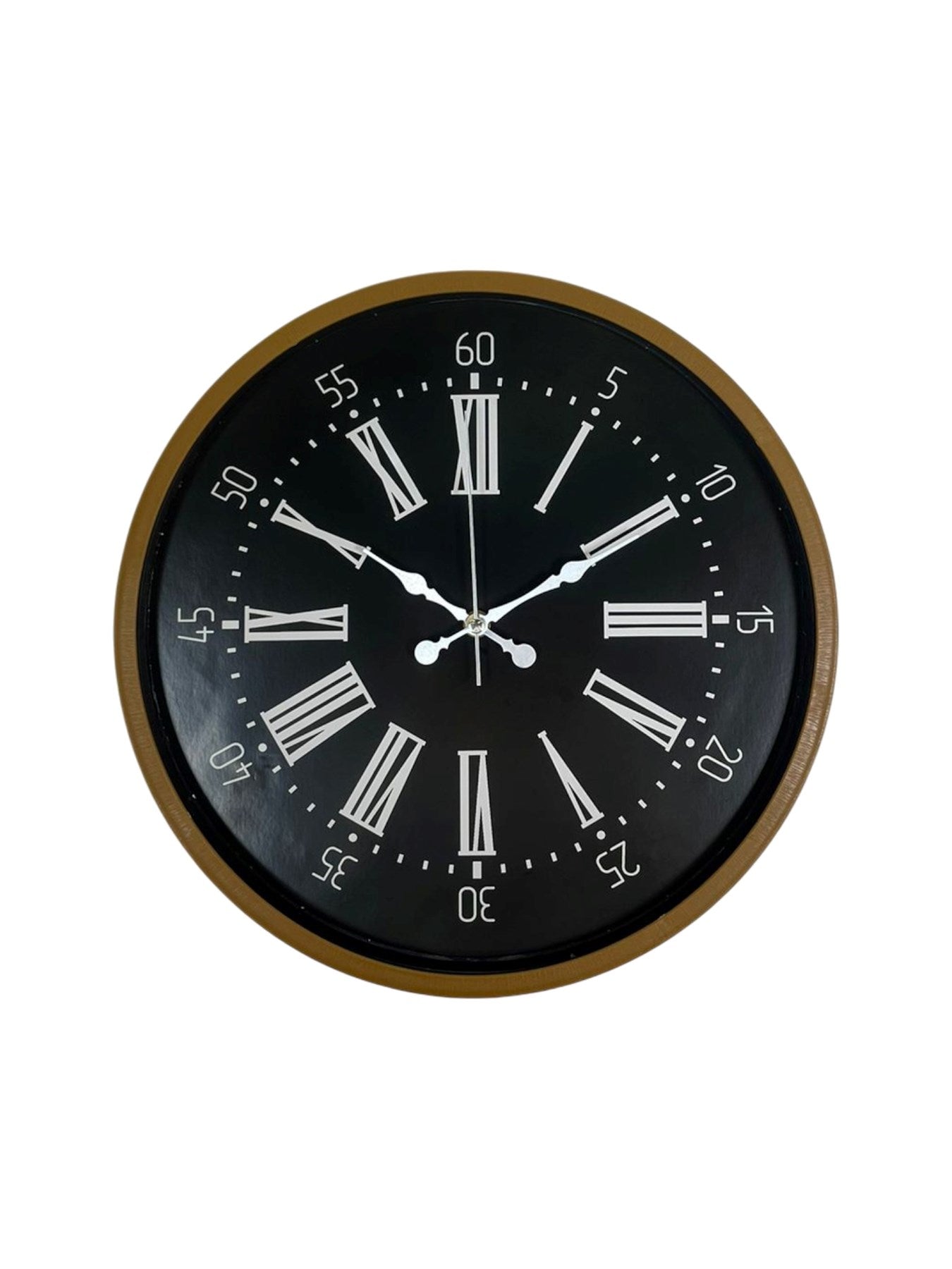 Zentime 36 Cm Kahverengi Dekoratif Duvar Saati