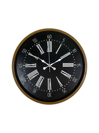 Zentime 36 Cm Kahverengi Dekoratif Duvar Saati