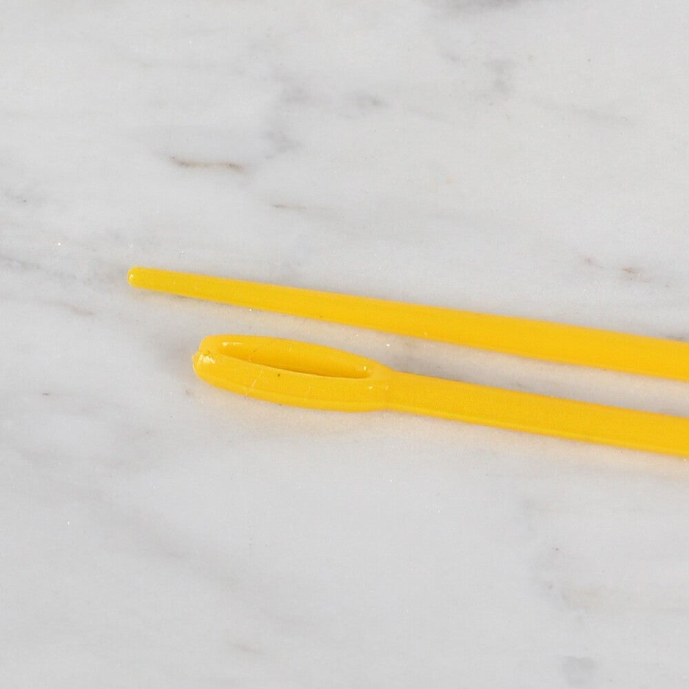 Loren 2 li Plastik Sarı Yün İğnesi