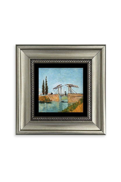 Van Gogh Çerçeveli Taş Tablo 20 cm