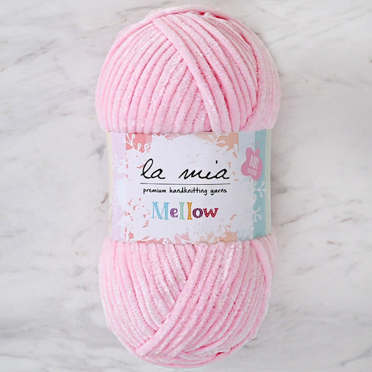 La Mia Mellow Pembe El Örgü İpi - 904 - 34153