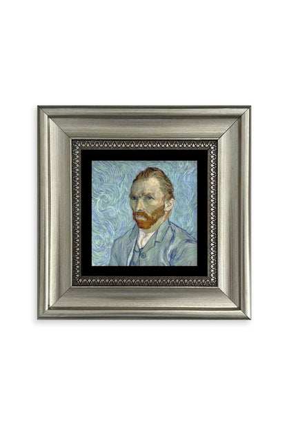 Van Gogh Çerçeveli Taş Tablo 20 cm