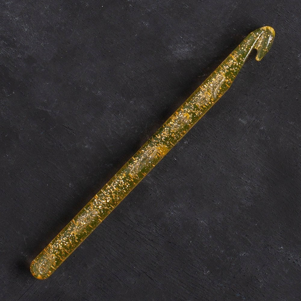 Addi Champagner 10mm 15cm Plastik Simli Yün Tığ -