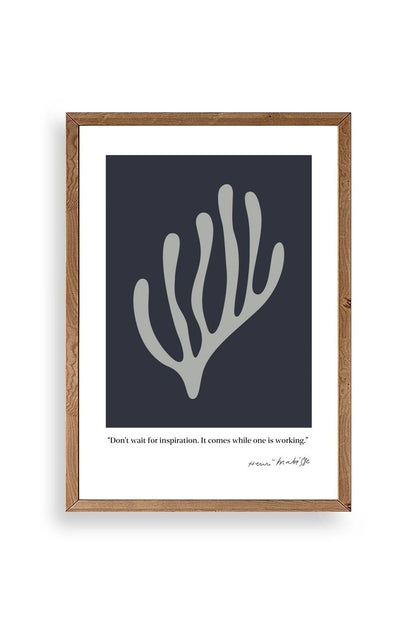 Henri Matisse Ahşap Çerçeveli Tablo 50 x 70