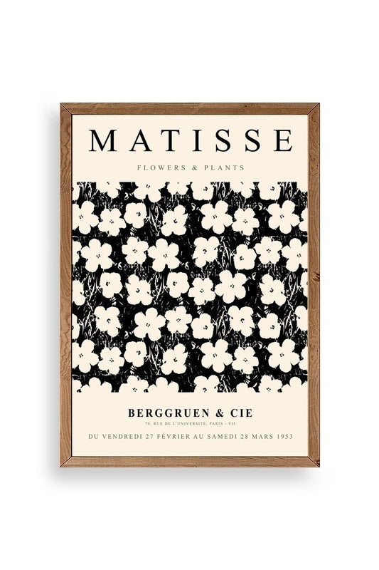 Matisse Ahşap Çerçeveli Tablo 17 x 23