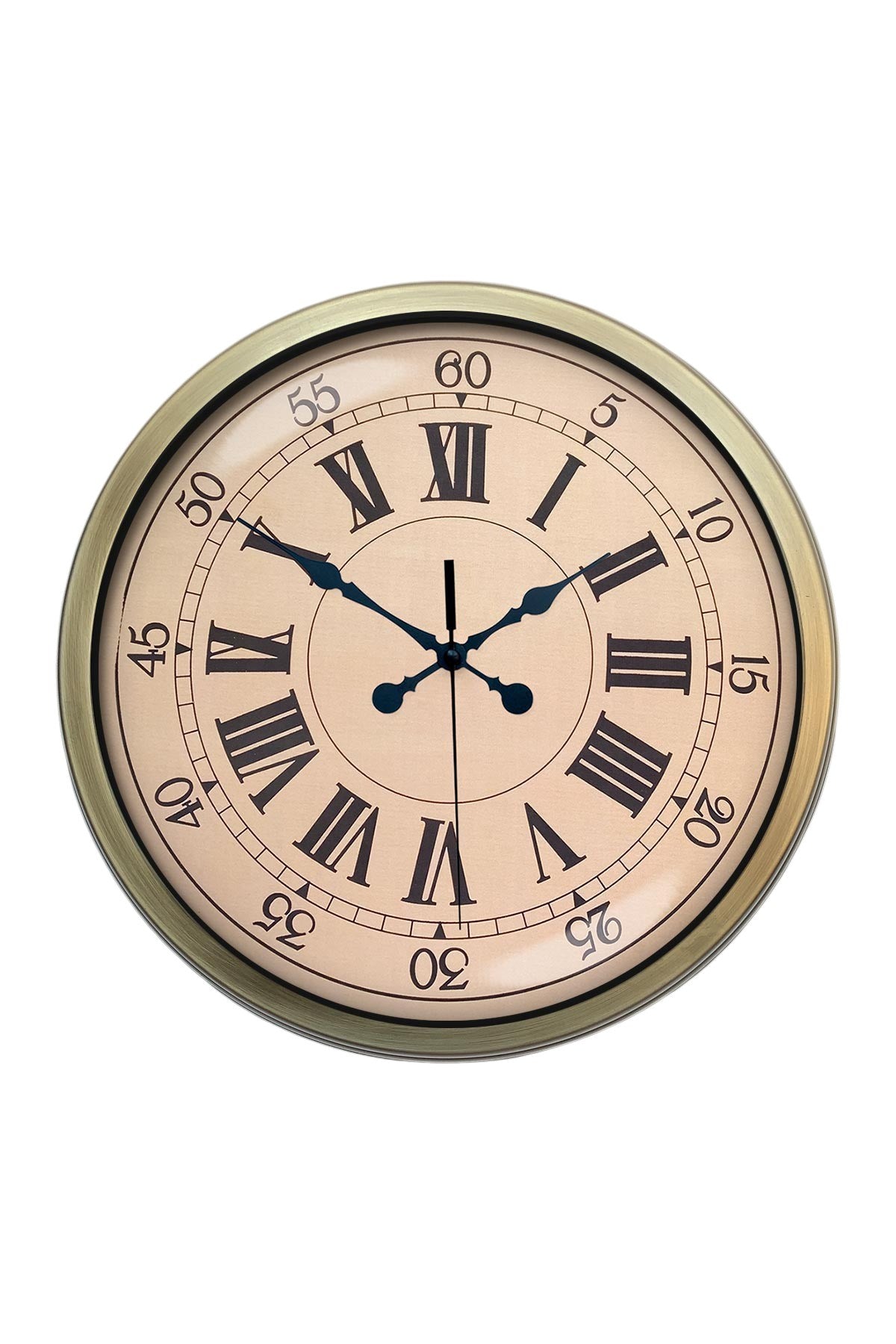 Zentime 40 Cm Eskitme Vintage Duvar Saati