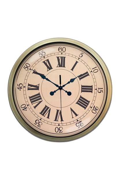 Zentime 40 Cm Eskitme Vintage Duvar Saati