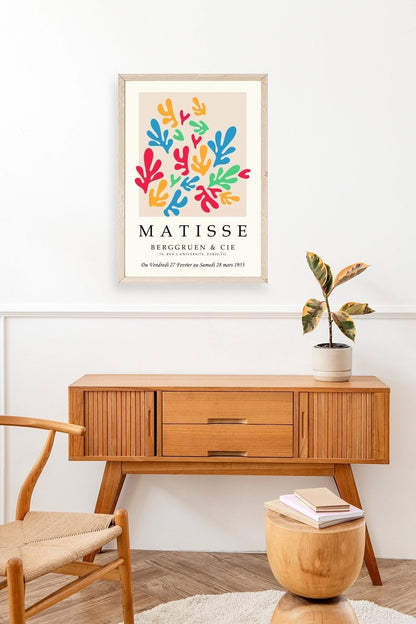 Modern Ahşap Çerçeveli Tablo 50 x 70