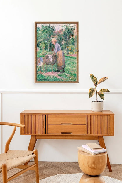 Camille Pissarro Ahşap Çerçeveli Tablo 23 x 30