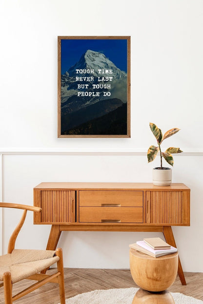 Motto Ahşap Çerçeveli Tablo 50 x 70