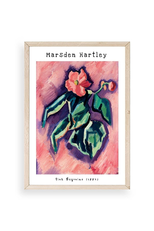 Marsden Hartley Ahşap Çerçeveli Tablo 17 x 23