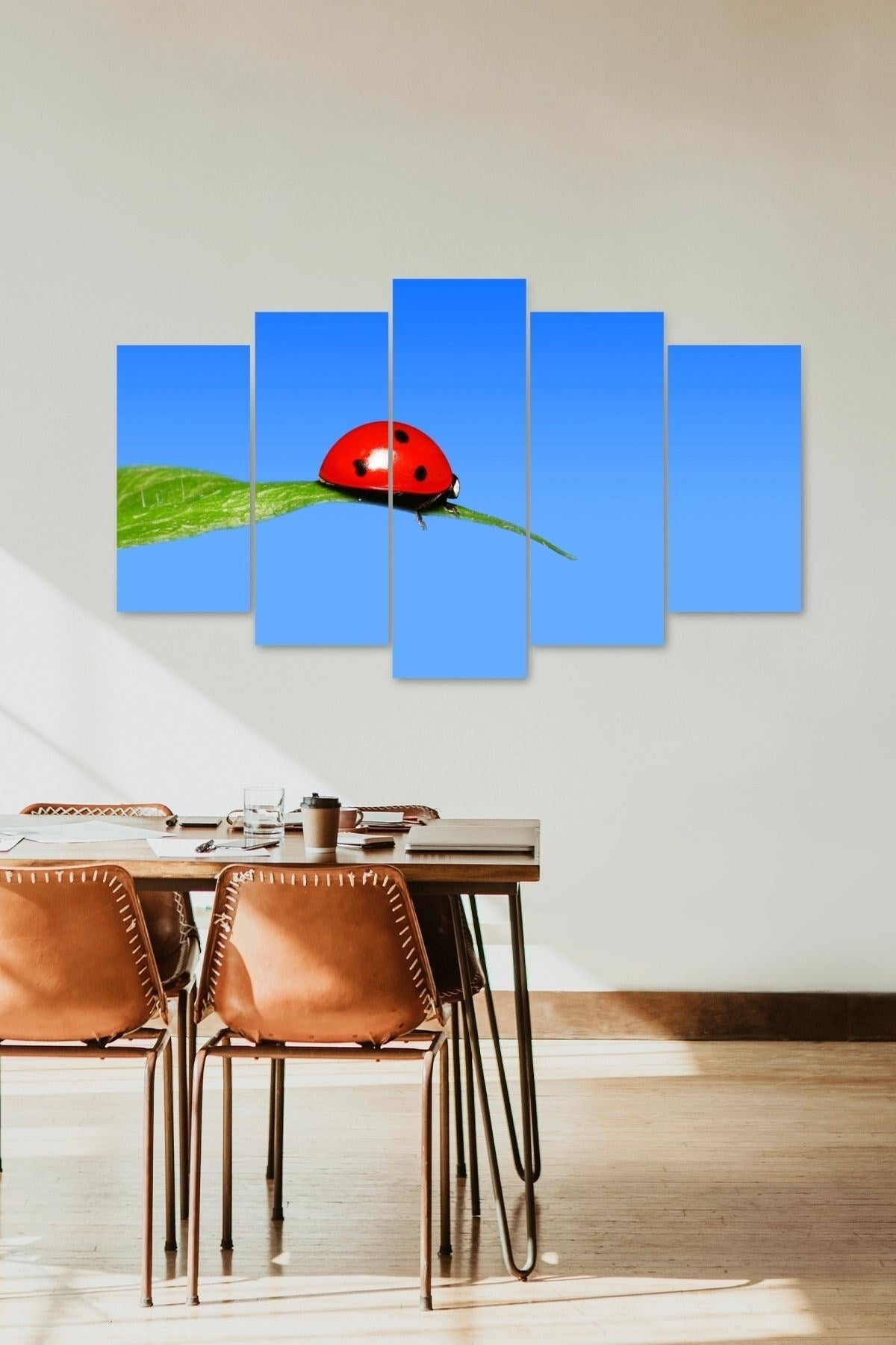 Ateşböceği 5 Parçalı Mdf Tablo 60 x 100