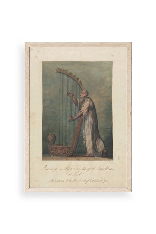 James Bruce Ahşap Çerçeveli Tablo 23 x 30