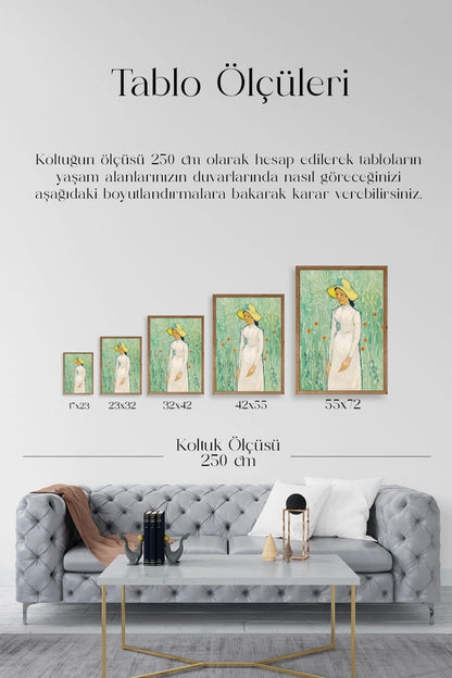 Van Gogh Ahşap Çerçeveli Tablo 23 x 30