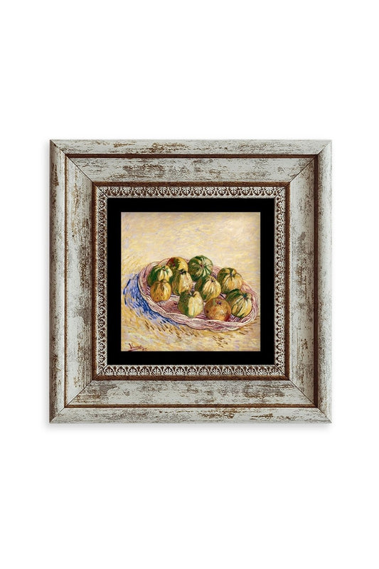 Van Gogh Çerçeveli Taş Tablo 20 cm