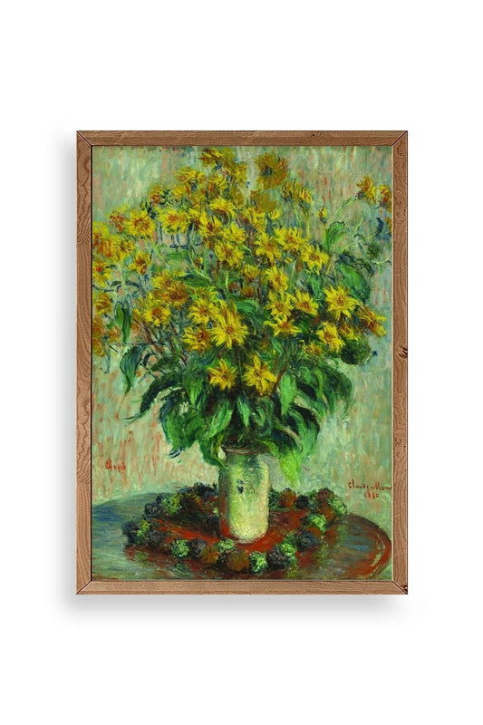 Ağaç Ahşap Çerçeveli Tablo 17 x 23