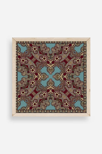 Desen Ahşap Çerçeveli Tablo 23 x 23