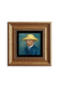 Van Gogh Çerçeveli Taş Tablo 20 cm