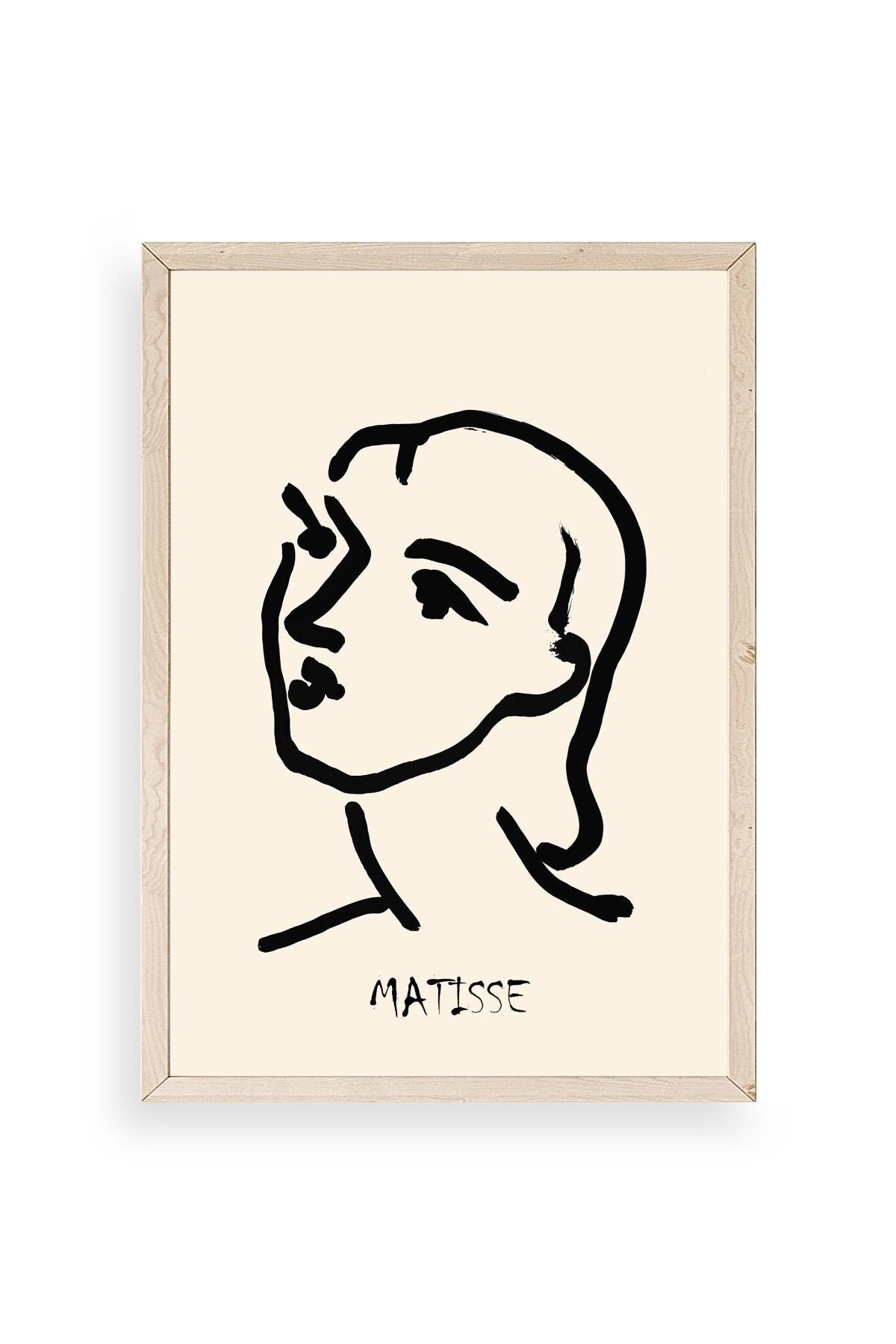 Matisse Ahşap Çerçeveli Tablo 50 x 70